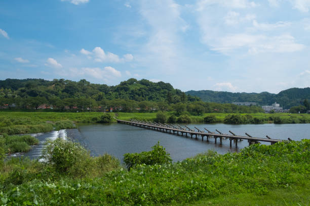 istock A flood bridge called 