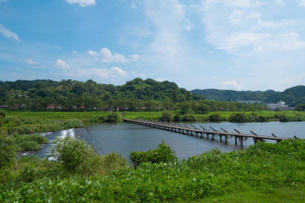 istock A flood bridge called 