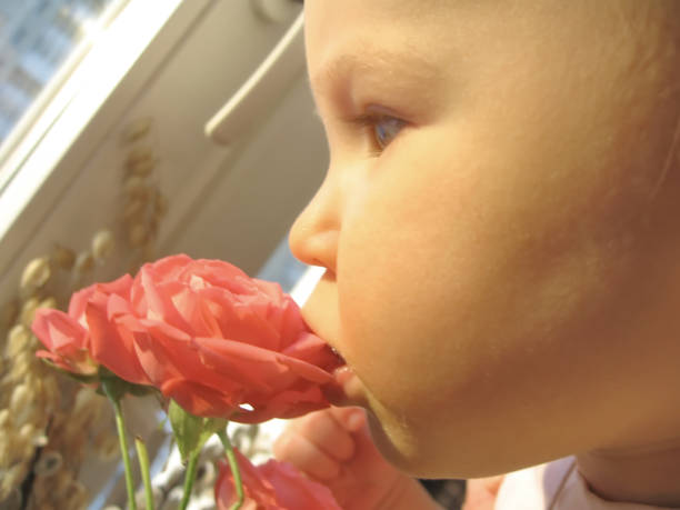 istock Baby and Flowers close-up 838007916