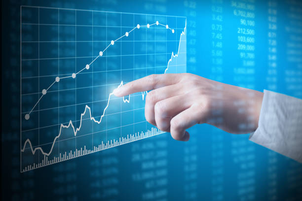 istock hand with financial chart symbols coming from hand 838008136