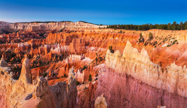 istock Scenery in Bryce Canyon National Park, under warm sunrise light 838023340