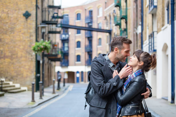 istock Couple in love on a vacation 838028202