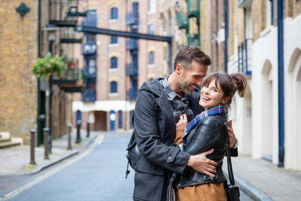 istock Beautiful young couple in love 838032470