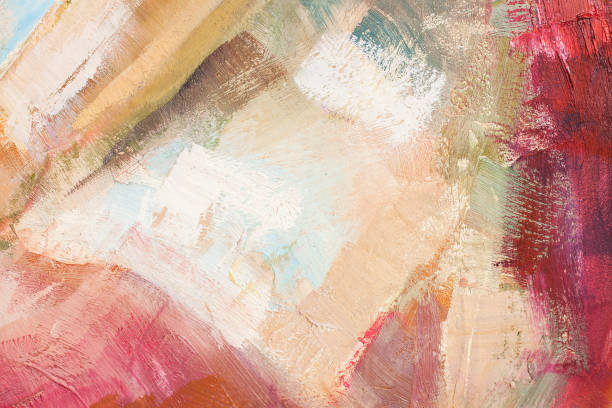istock Color the canvas with oil paints 838051322
