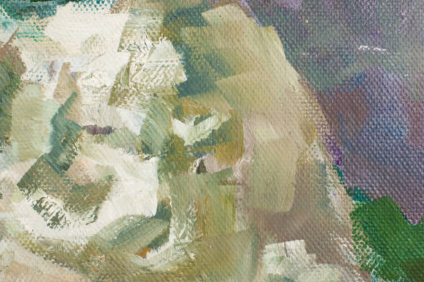 istock Color the canvas with oil paints 838051362