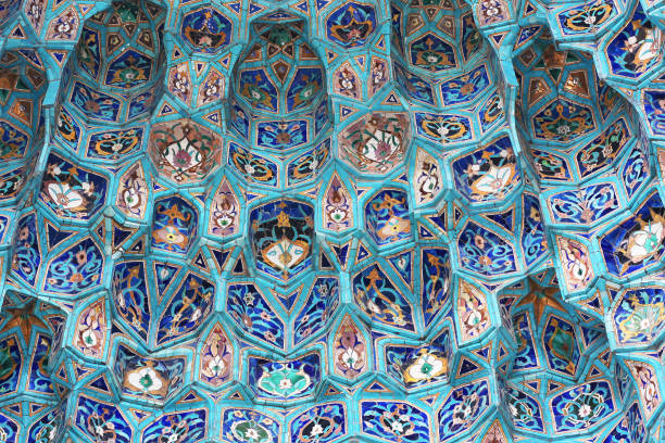 istock Asian decoration background in blue colors. 838056174