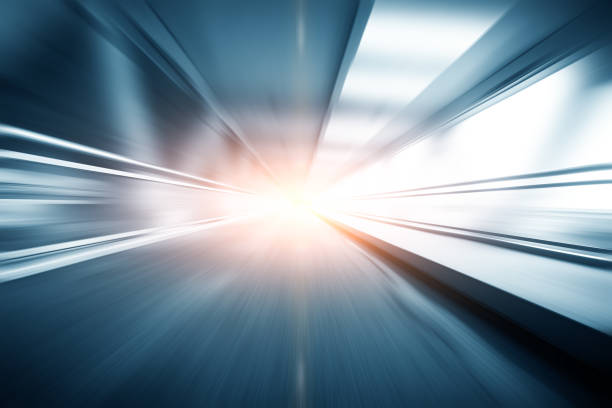 istock Speed motion in urban highway road tunnel 838058876