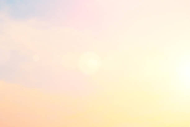istock Beautiful light from the nature at sunset every day. 838059478