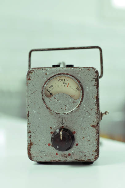 boitier voltmètre - floorbox - fotografias e filmes do acervo