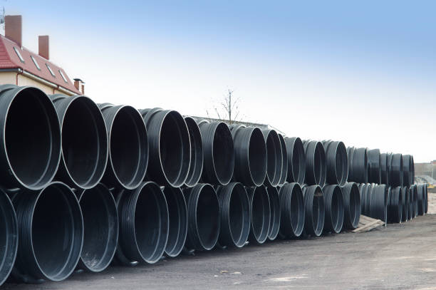 Pvc Large 190+ Large Diameter Pvc Pipe Stock Photos, Pictures & Royalty-Free ...