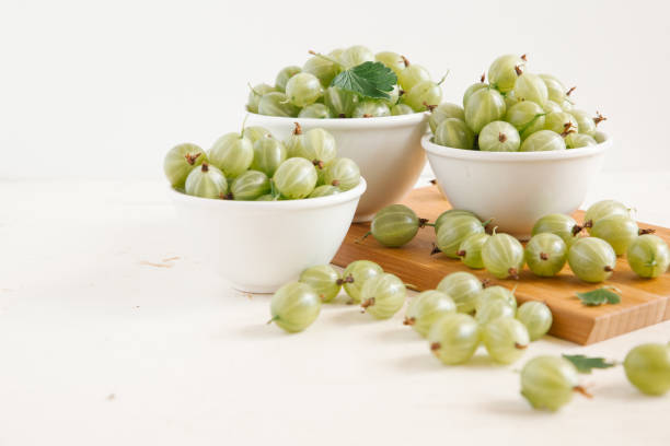 istock Organic sweet and ripe gooseberries 838071484