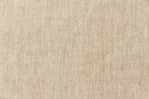 光のリネン生地やデザインの背景を茶色します。 - canvas linen burlap textile ストックフォトと画像