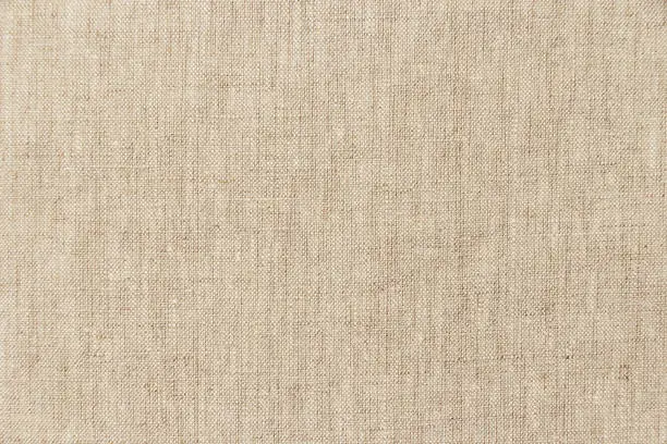 Photo of Brown light linen texture or background for your design
