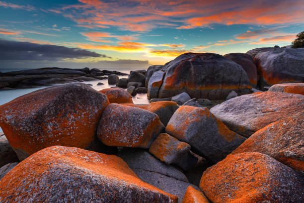istock Sunrise in Bay of Fires 838078786