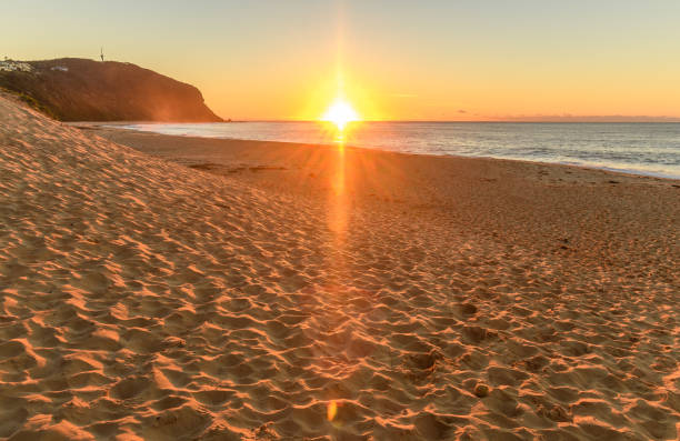 istock Sunrise Seascape with Sunburst 838095264