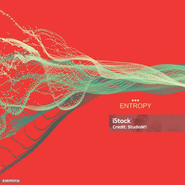 array vector with splash emitted graphic by... Array With Dynamic Emitted Particles Water Splash Imitation Abstract ...