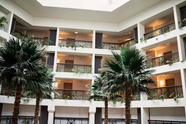 istock Interior view of gorgeous hotel 838103262
