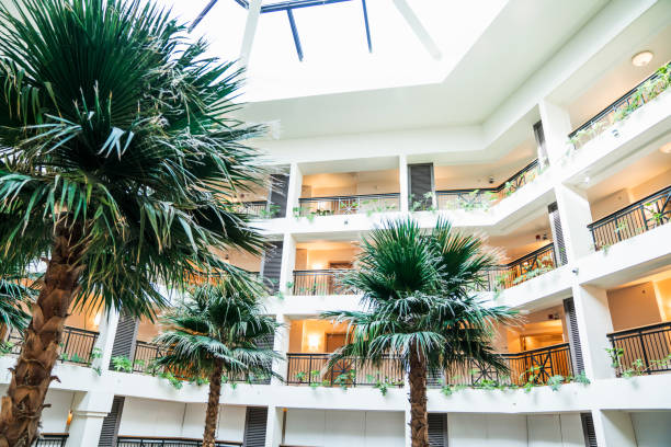 istock Interior view of gorgeous hotel 838103278