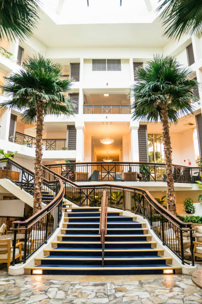 istock Interior view of gorgeous hotel 838103306