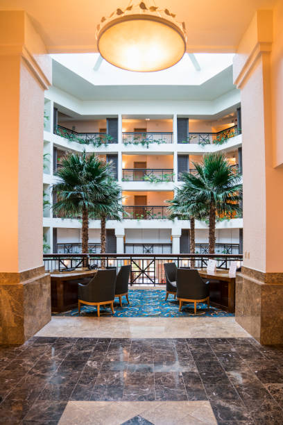 istock Interior view of gorgeous hotel 838103390