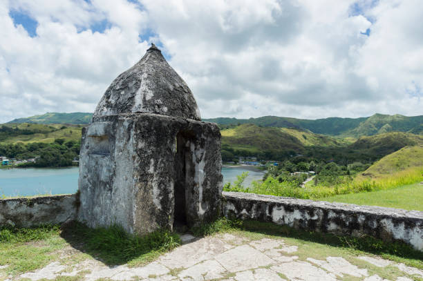 istock Landscape of fort Soledad,guam 838106654