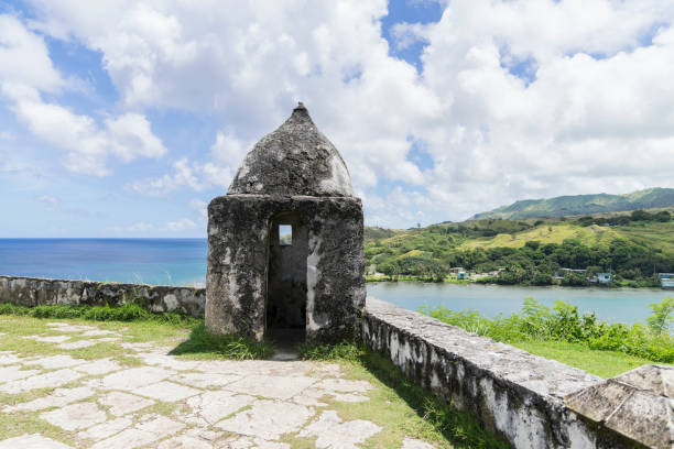 istock Landscape of fort Soledad,guam 838106712