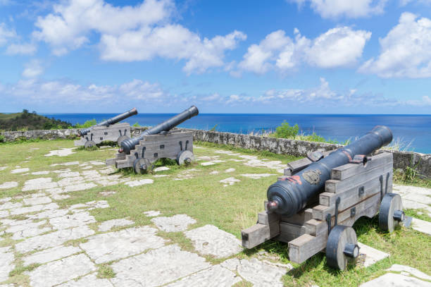 istock Landscape of fort Soledad,guam 838106744