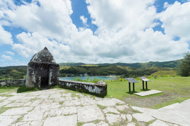 istock Landscape of fort Soledad,guam 838106834