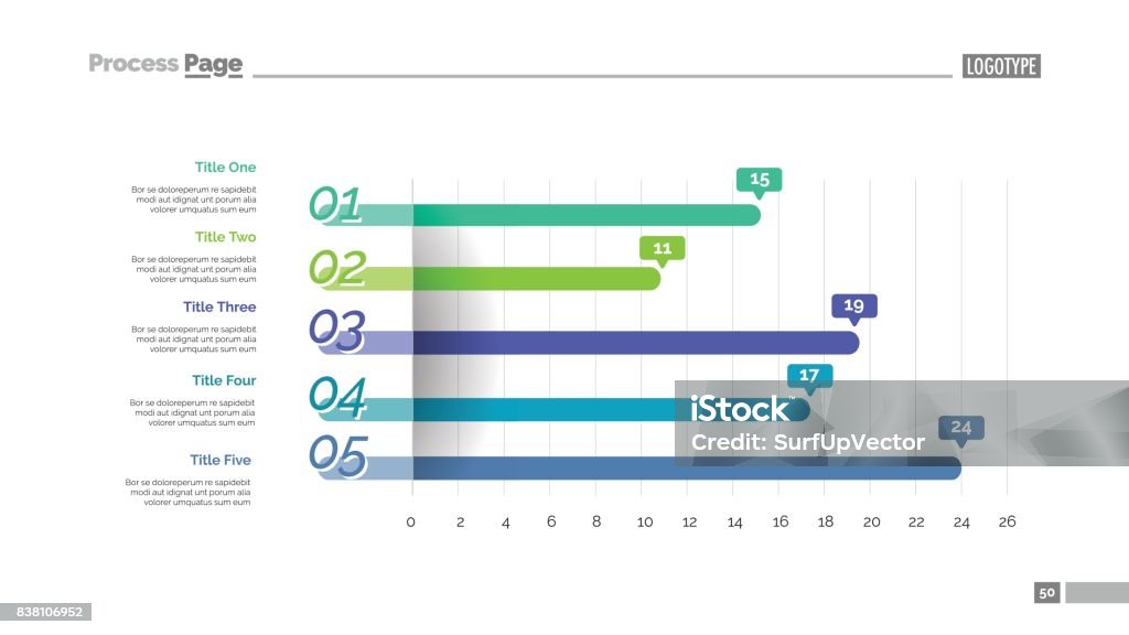 Information Graphic Chart Slide Template Stock Illustration - Download ...
