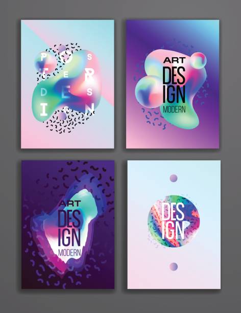 Vector frame for text Modern Art graphics for hipsters Vector frame for text Modern Art graphics for hipsters . dynamic frame stylish geometric colorful 80s-style kitsch. element for design business cards, invitations, gift cards, flyers and brochures. polypodiaceae stock illustrations