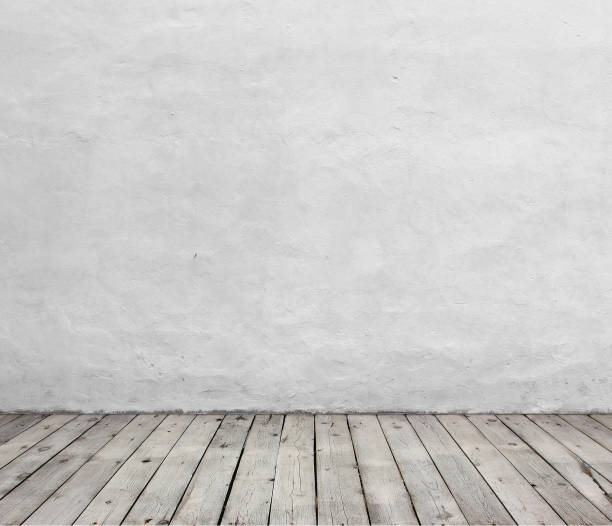 istock Old wall and wood floor. 838119178