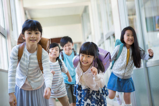 istock Elementary school children carrying bag 838119186