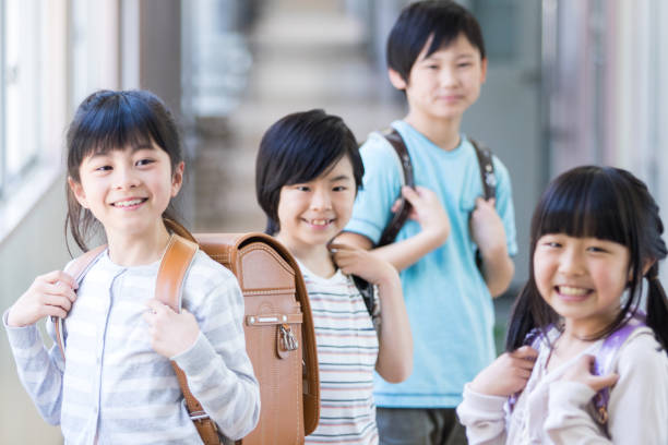 istock Elementary school children carrying bag 838123602