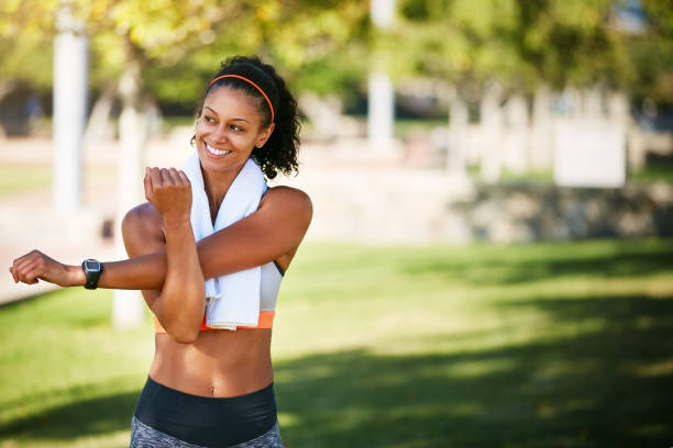istock Stretching and sculpting her body 838158634