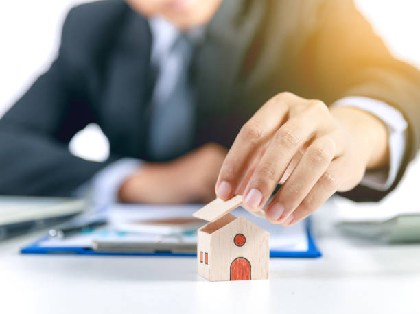 istock home insurance concept with businessman 838186394