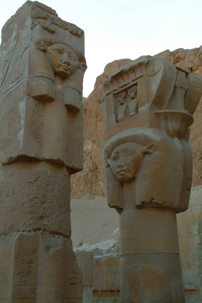 istock Statue of the Queen Hatshepsut's temple 838205032