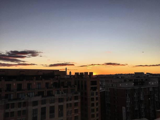 istock vibrant sunset in Washington D.C. with the Washington Monument i 838208244