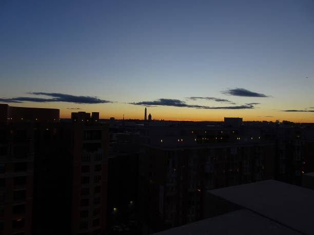 istock vibrant sunset in Washington D.C. with the Washington Monument i 838208288