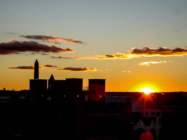 istock vibrant sunset in Washington D.C. with the Washington Monument i 838208338