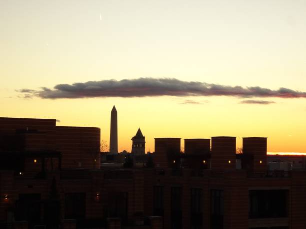 istock vibrant sunset in Washington D.C. with the Washington Monument i 838208382