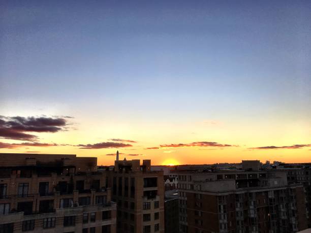 istock vibrant sunset in Washington D.C. with the Washington Monument i 838208650