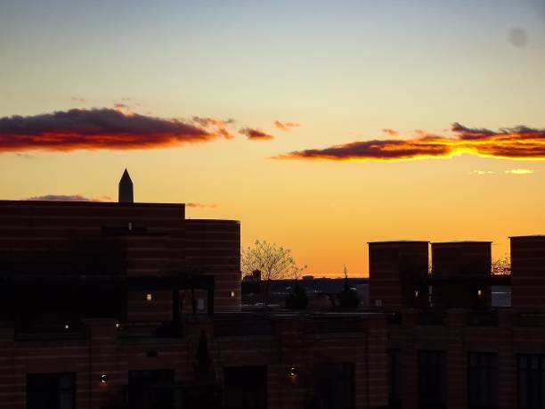 istock vibrant sunset in Washington D.C. with the Washington Monument i 838208928