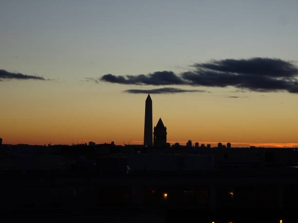 istock vibrant sunset in Washington D.C. with the Washington Monument i 838209272