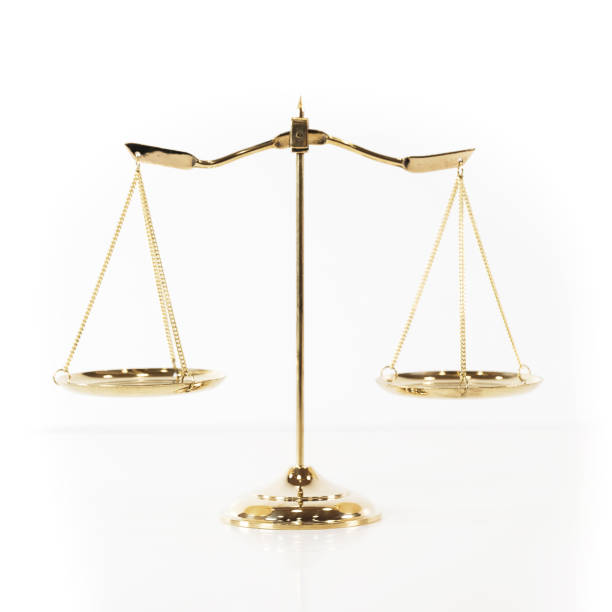 istock Law and Justice concept, white  background, 838213246