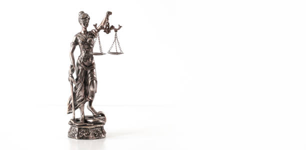 istock Law Symbols on bright backgrpond 838213354
