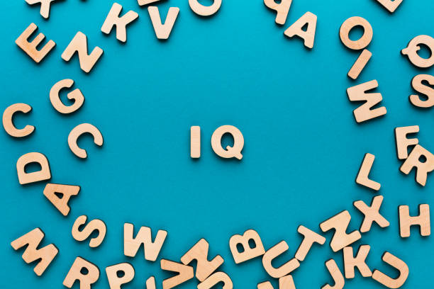 istock Word IQ in wooden letters frame 838218464