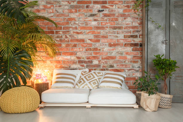 Sofa made of pallets