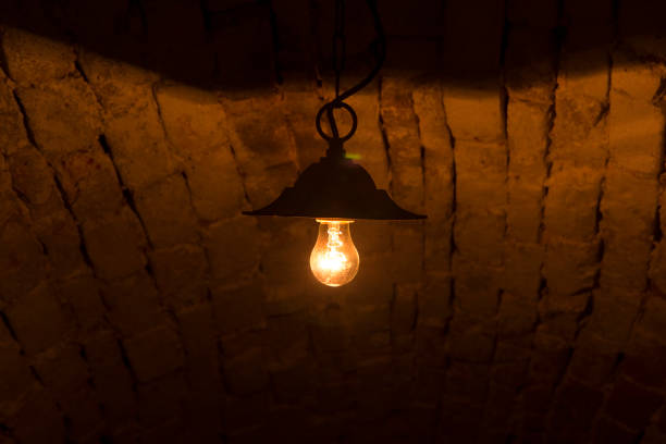 istock Warm Light Of Old Bulb 838221962