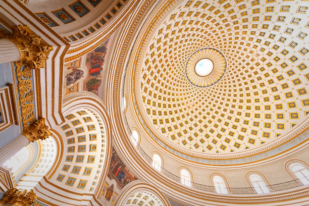 istock Mosta Dome, Malta, the third largest dome in the world 838228504