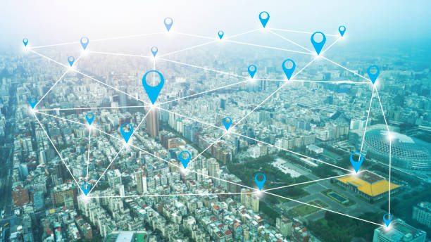 istock City with connection line concept , technology conceptual, internet globalization for business 838237526